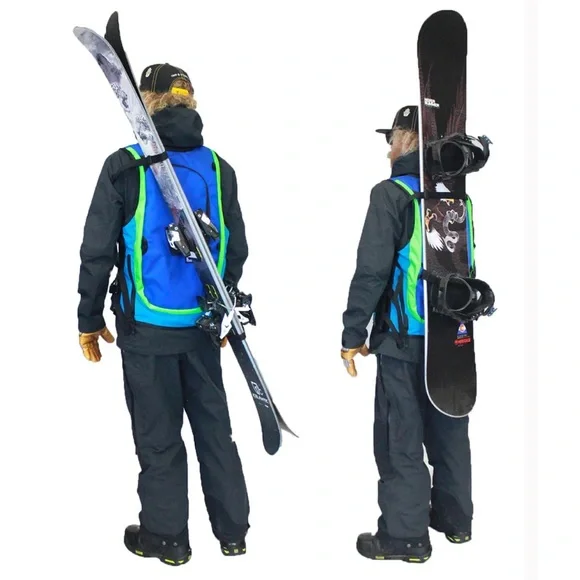 WhatVest Side-Hustle maroon/ teal S/M unisex - Picture 7 of 9